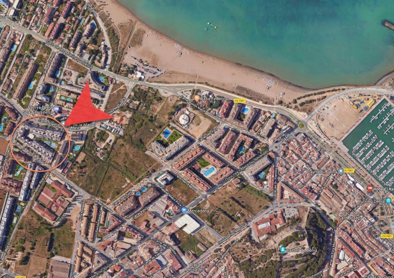 Sea View Penthouse Denia, Elegance Apartment ภายนอก รูปภาพ